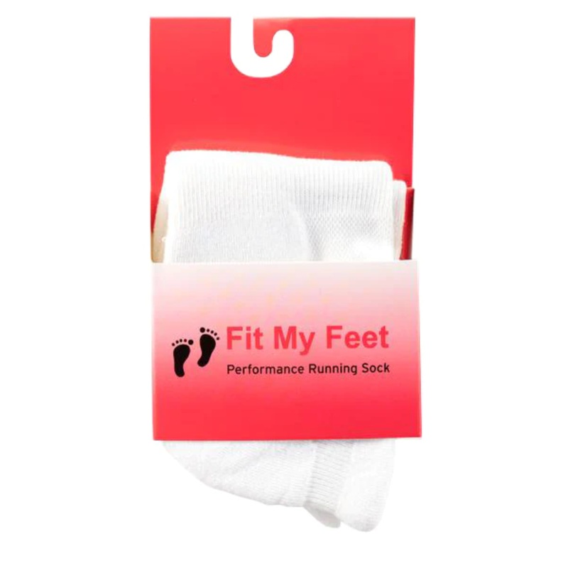 FMF Performance No-Show Socks - White