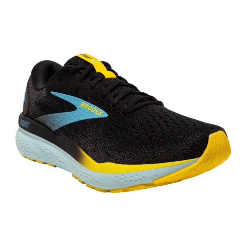 Men's Ghost 16  Black/Forged Iron/Blue (2E Width)