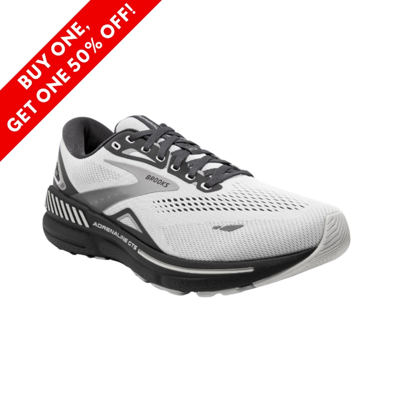 Mens Adrenaline GTS 23  Oyster/Ebony/Alloy (2E Width)
