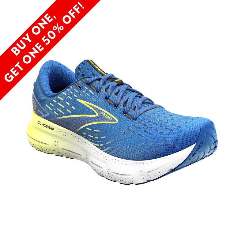 Mens Glycerin 20  Blue/Nightlife/White (D Width)