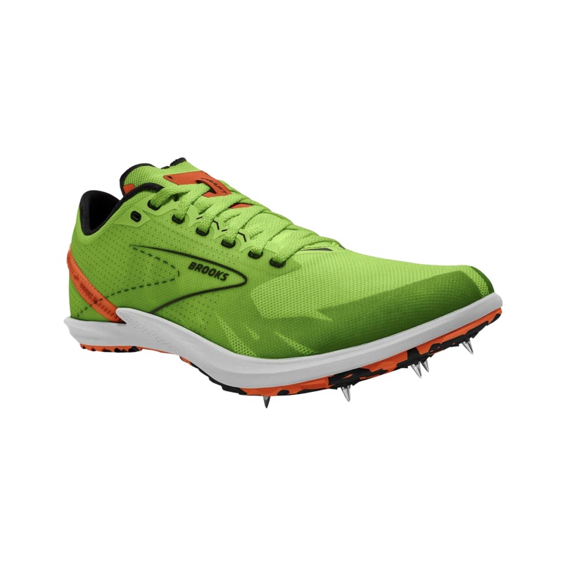 Men's Draft XC Spike  Green Gecko/Red Orange/White (D Width)