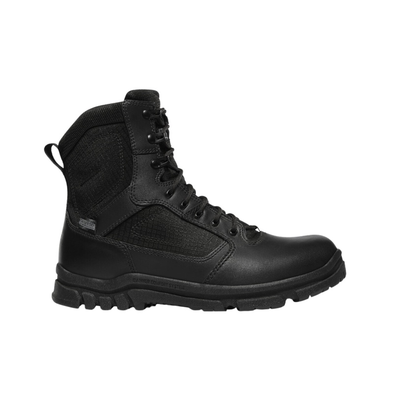 Men's Lookout Side-Zip 8-inch (Plain Toe) - Black (D Width)