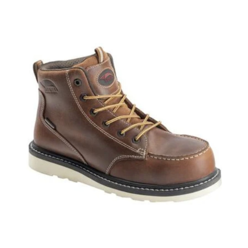 Men's Wedge Moc Carbon Nano Toe - Tobacco (D Width)