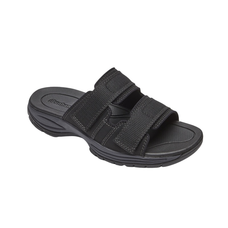 Men's Newport Waterproof Slide - Black (4E Width)
