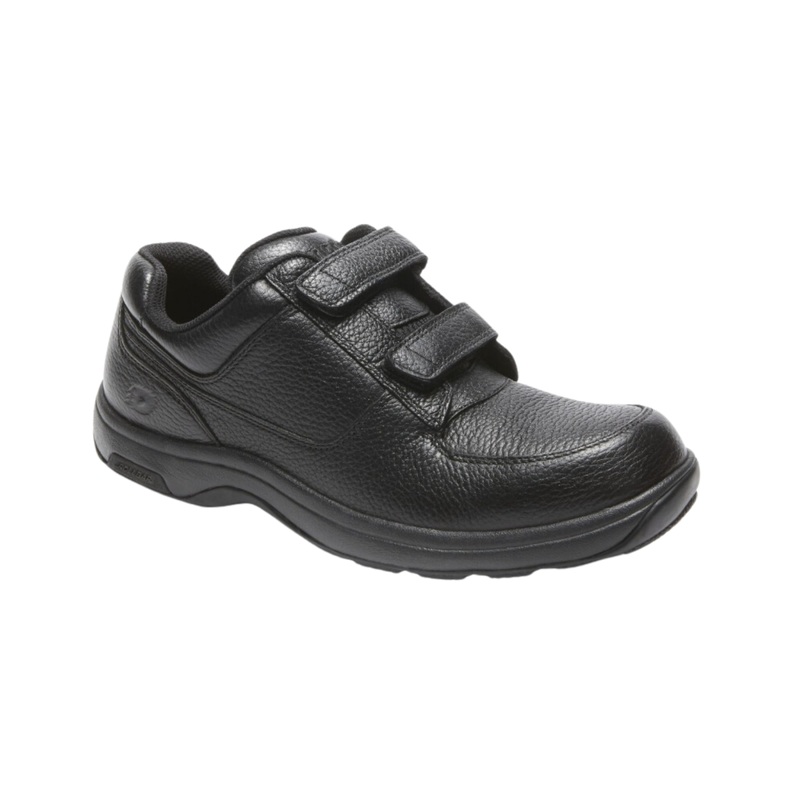 Men's Winslow Hook & Loop Oxford - Black (2E Width)