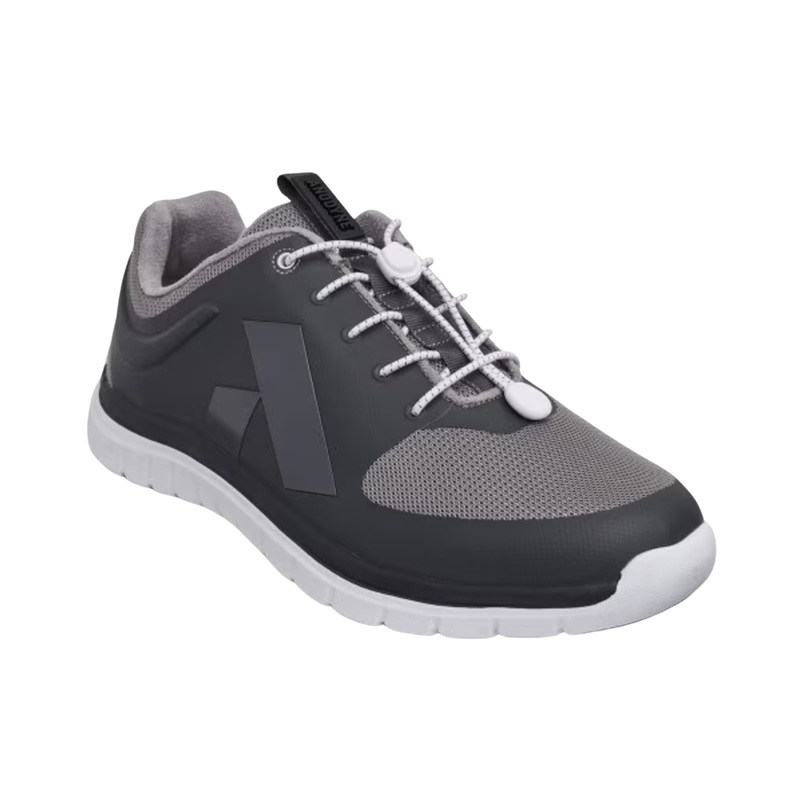 Men's Sport Runner #22 - Grey/Black (Wide Width)