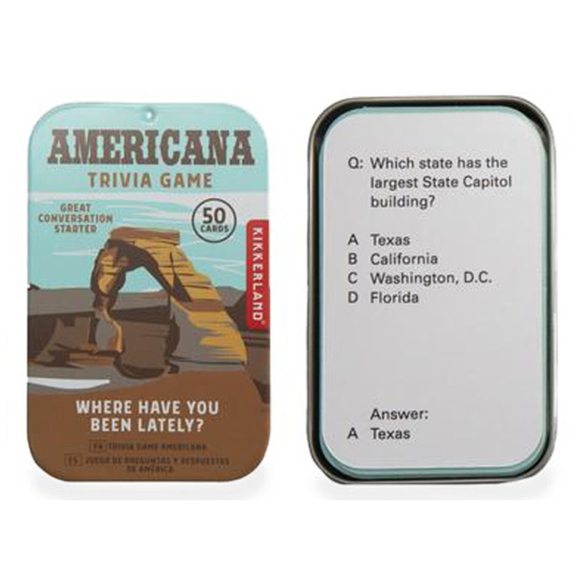 Americana Trivia Game