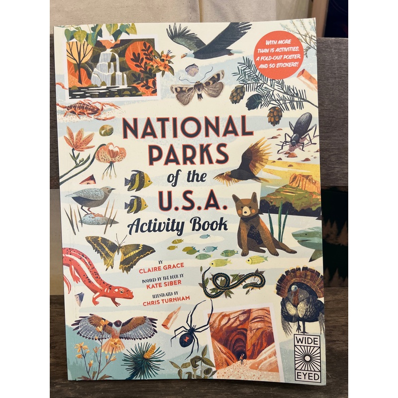 National Parks of the USA Activity Book