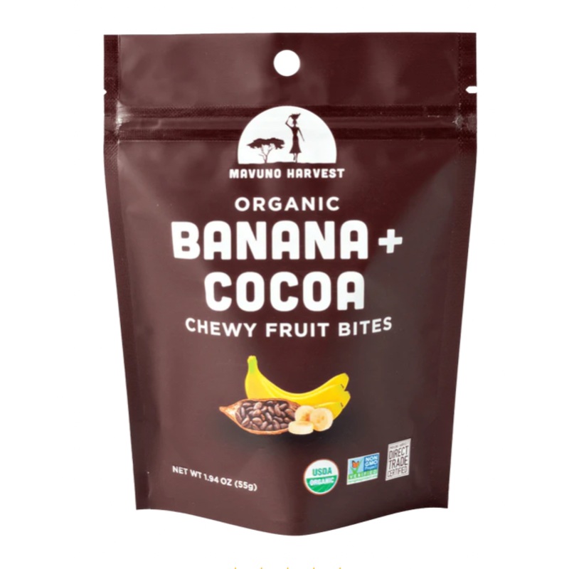 Organic Banana & Cocoa Fruit Bites