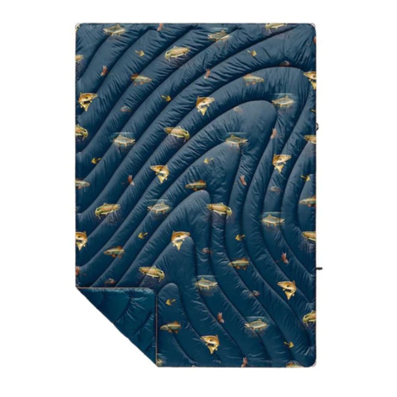Rumpl Original Puffy Blanket - River Strike