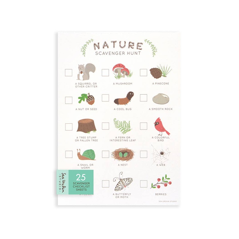 Sea Urchin Studio - Nature Scavenger Hunt Game