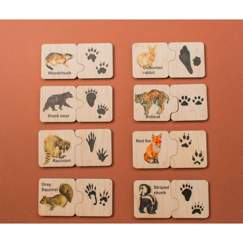 Animal Tracks Puzzle