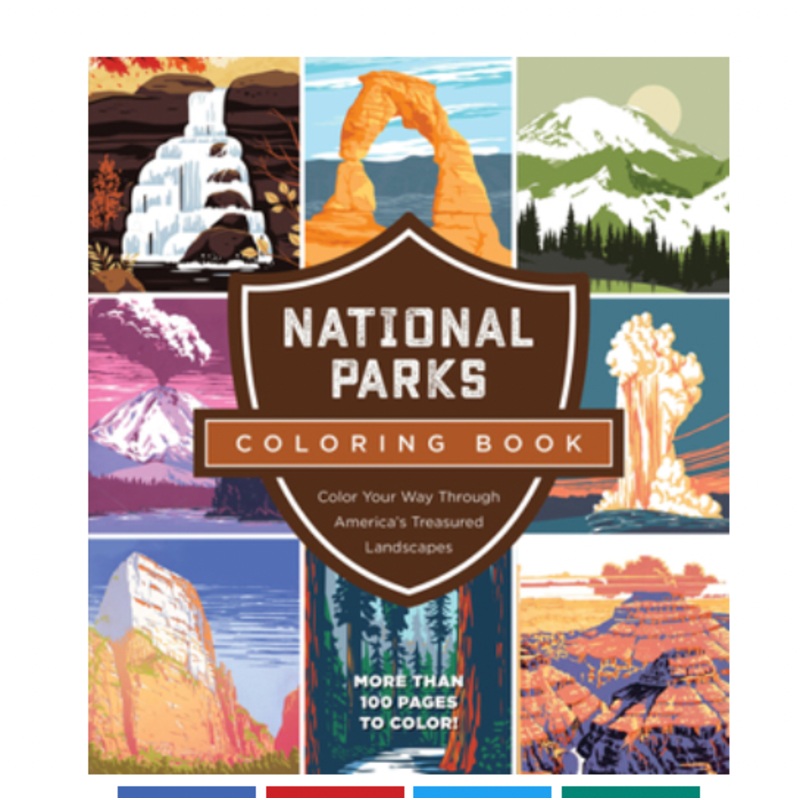 National Parks Coloring Book