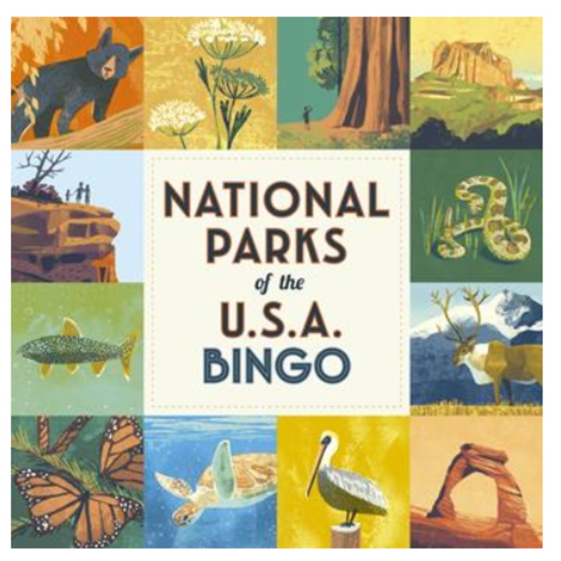 National Parks of the USA Bingo