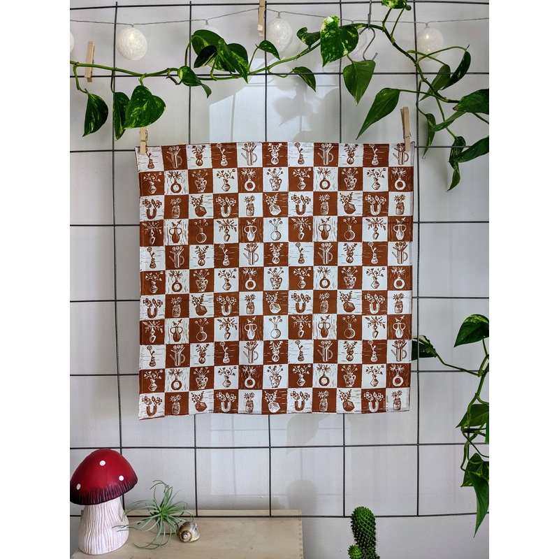 ilikesara | art + goods - Bandana | flower grid