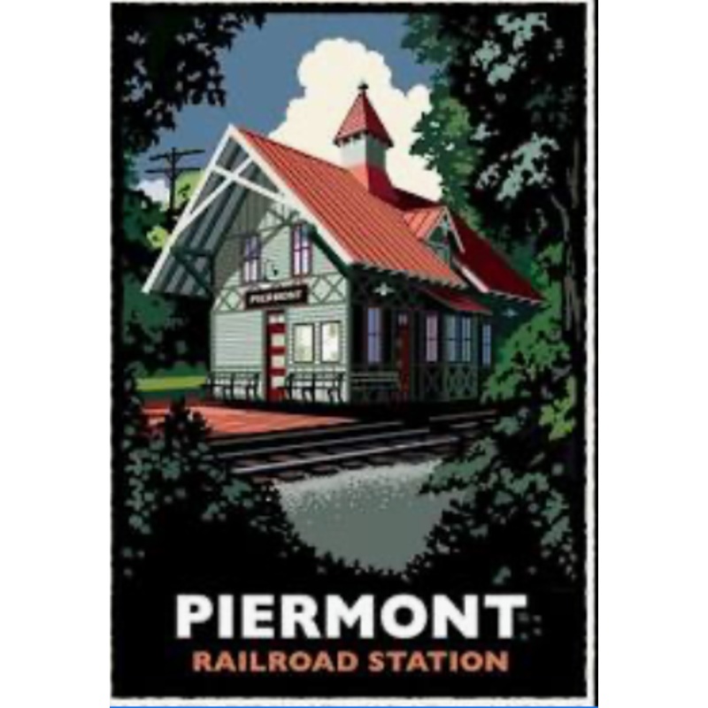 Piermont Train Station 8X10