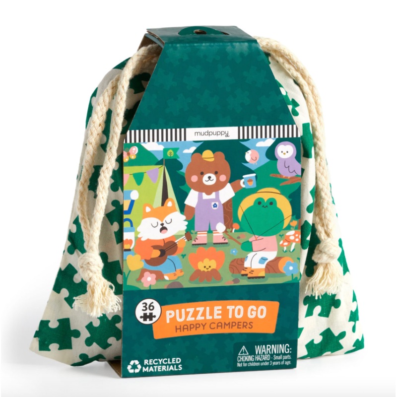 Puzzle to go Happy Campers