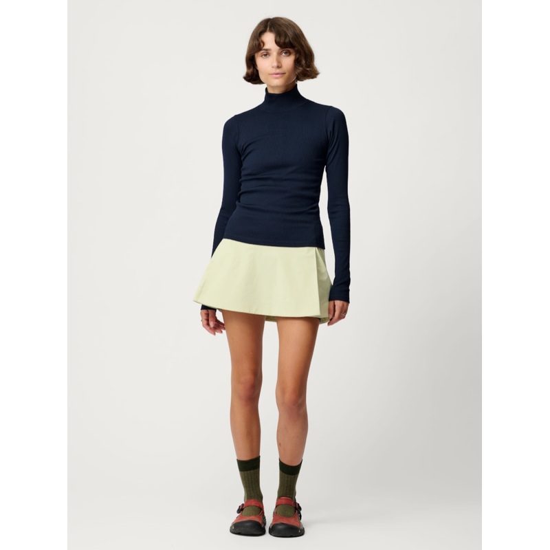 Ribbed Merino Turtleneck