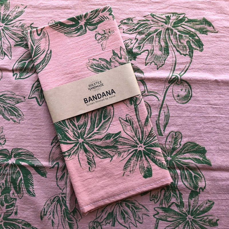 Solstice Handmade - Mayapple Bandana