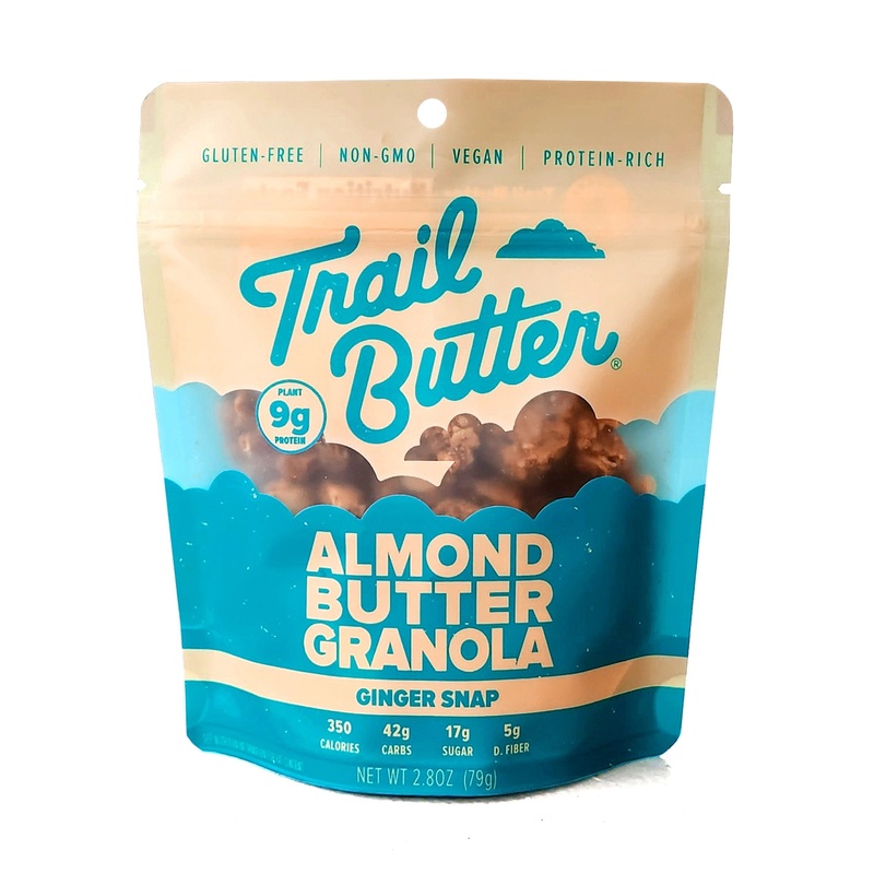 Trail Butter-Ginger Snap Almond Butter Granola