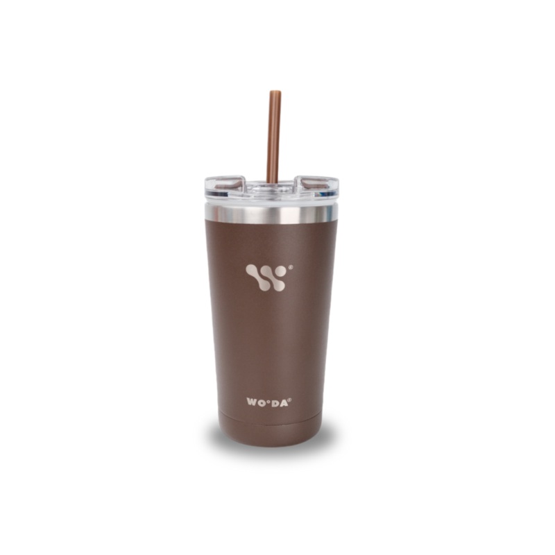 Straw Lid Mocha 16oz