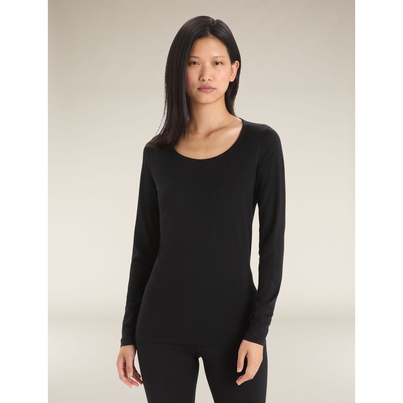 Icebreaker Merino 200 Oasis Long Sleeve Scoop (Women's)