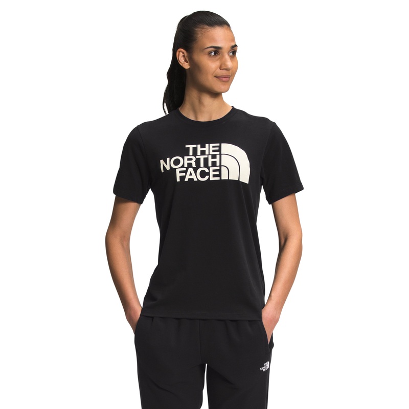 The North Face Half Dome Cotton SS Tee (Women's) TNF Black