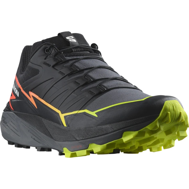 Salomon Thundercross Shoes (Men's) Black Quiet Shade Fiery Coral