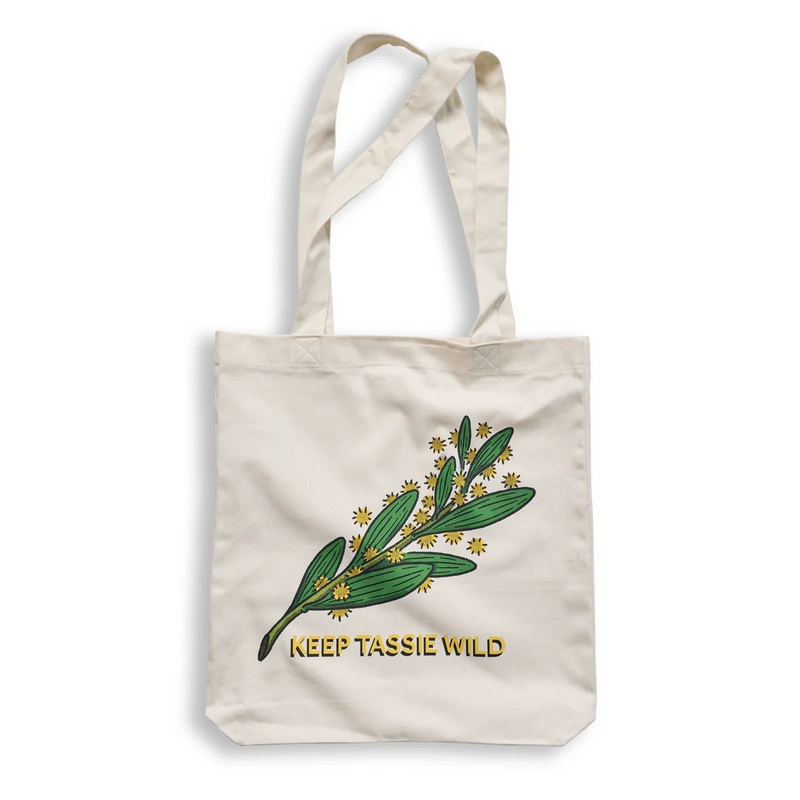 Keep Tassie Wild Recycled Blackwood Tote