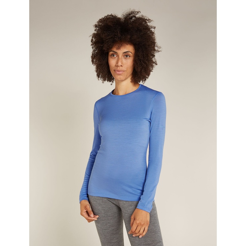 Icebreaker 200 Oasis Long Sleeve Crewe (Women's) Baja