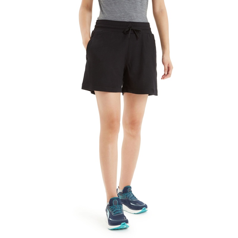 Icebreaker Crush Shorts (Women's) Black