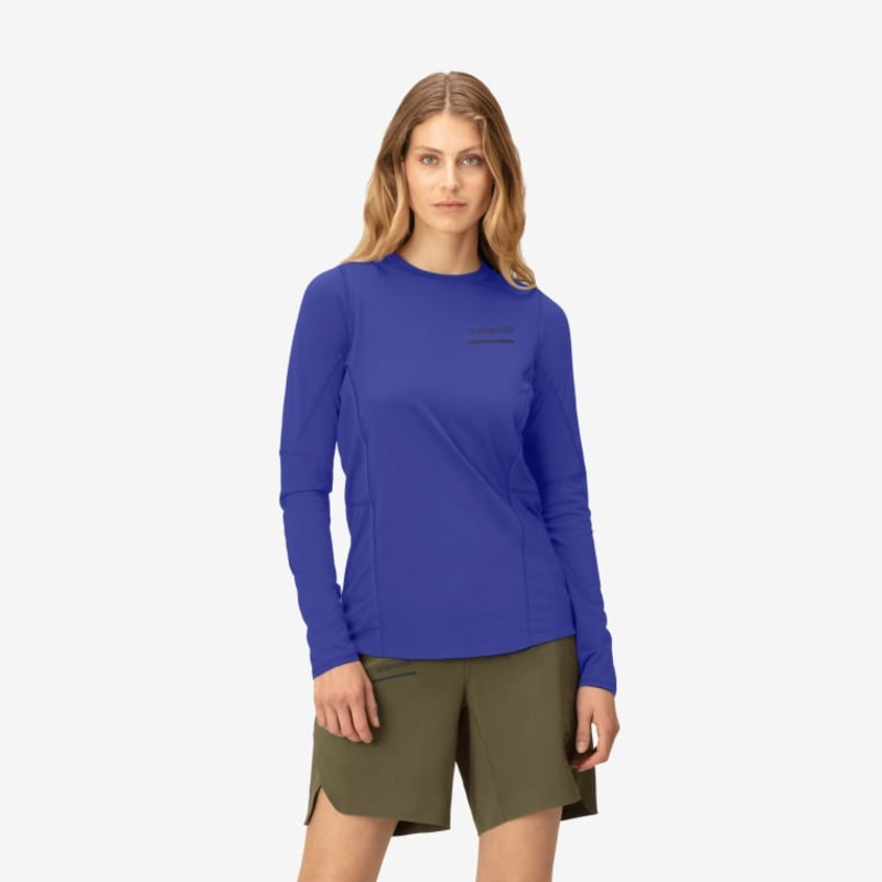 Norrna Senja Equaliser Lightweight Long Sleeve (Women's) Royal Blue