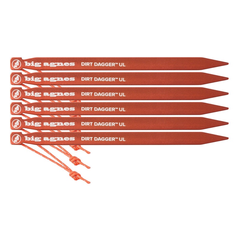 Big Agnes Dirt Dagger UL 6.75" Tent Stakes