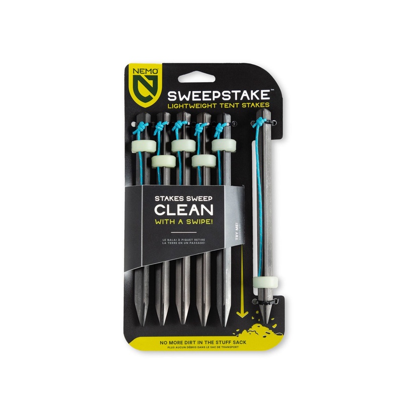 NEMO Sweepstake Lightweight Tent Stakes (6-Pack)