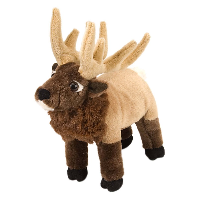 Wild Republic - Elk Stuffed Animal - 8"