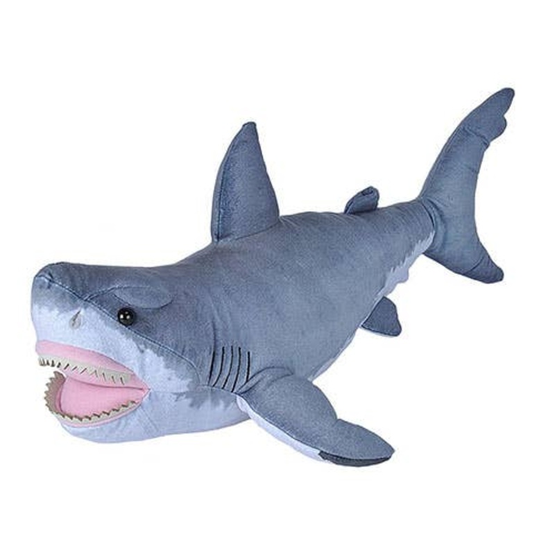 Wild Republic - Great White Shark Stuffed Animal - 20"