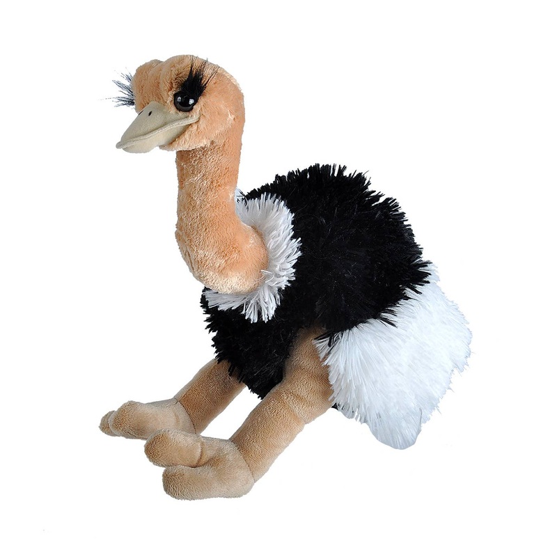 Wild Republic - Ostrich Stuffed Animal - 12"