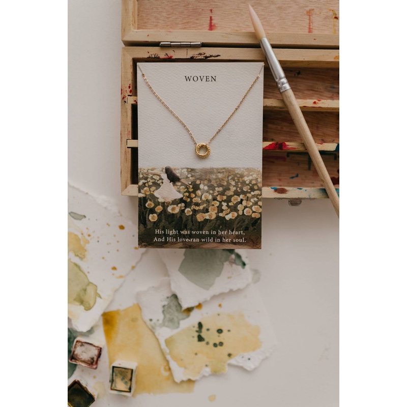 Dear Heart - Woven Necklace