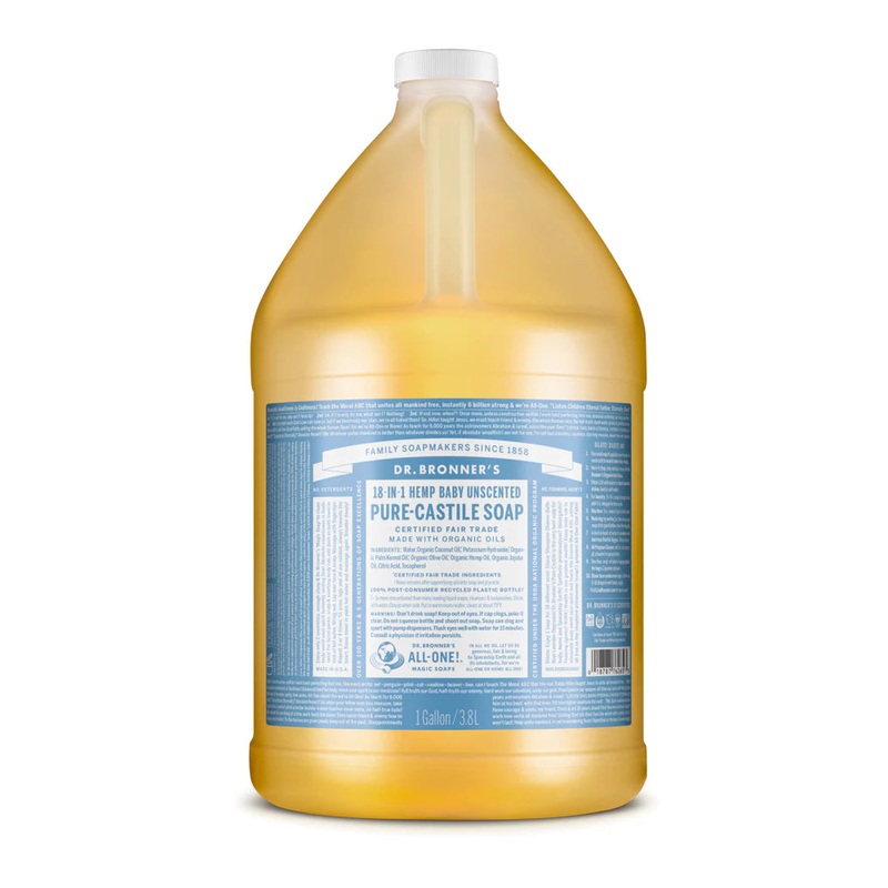Dr. Bronner's Liquid Soap- Baby Unscented