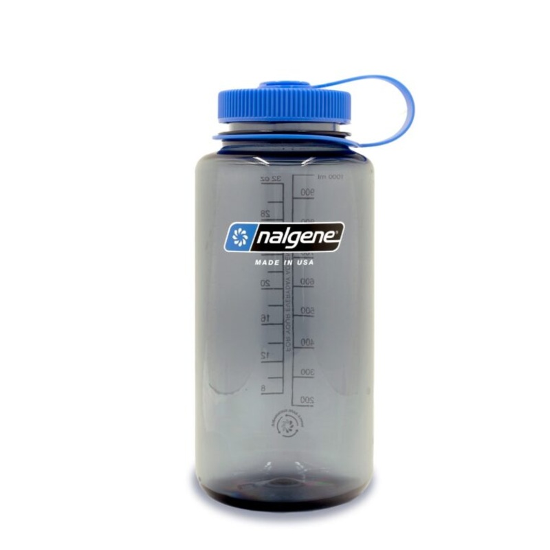 Nalgene 32oz Wide Mouth Water Bottle - Grey