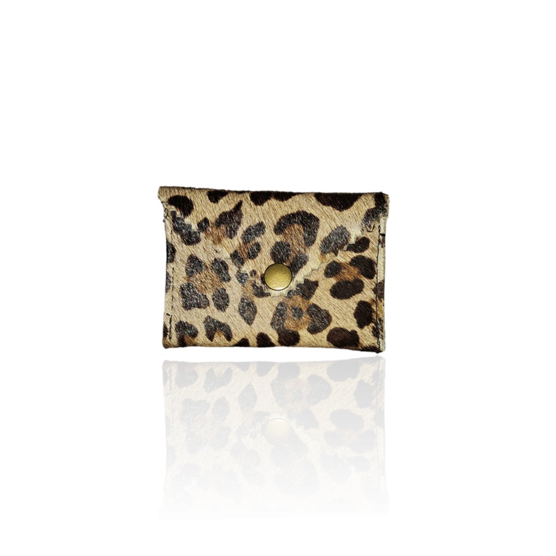Reynold's Leather Leopard Print Wallet
