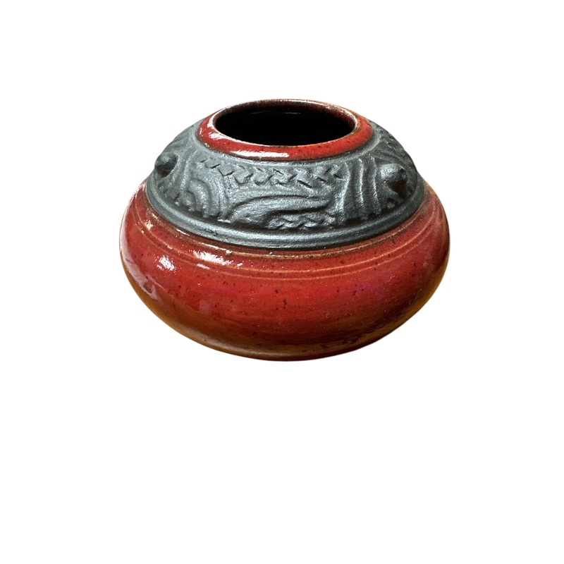 Small Red Vase