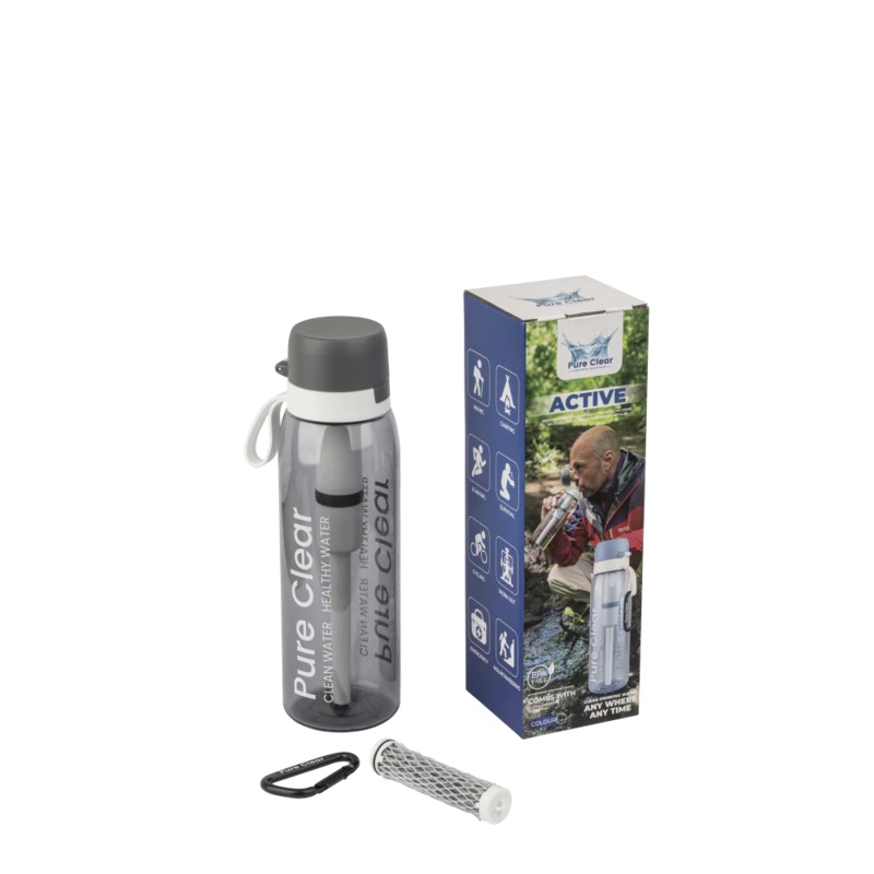 Pure Clear Active Water Filter Bottle